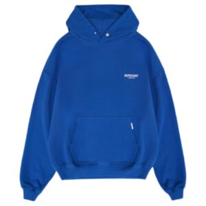 blue represent hoodie