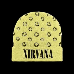 Nirvana smiley-beanie